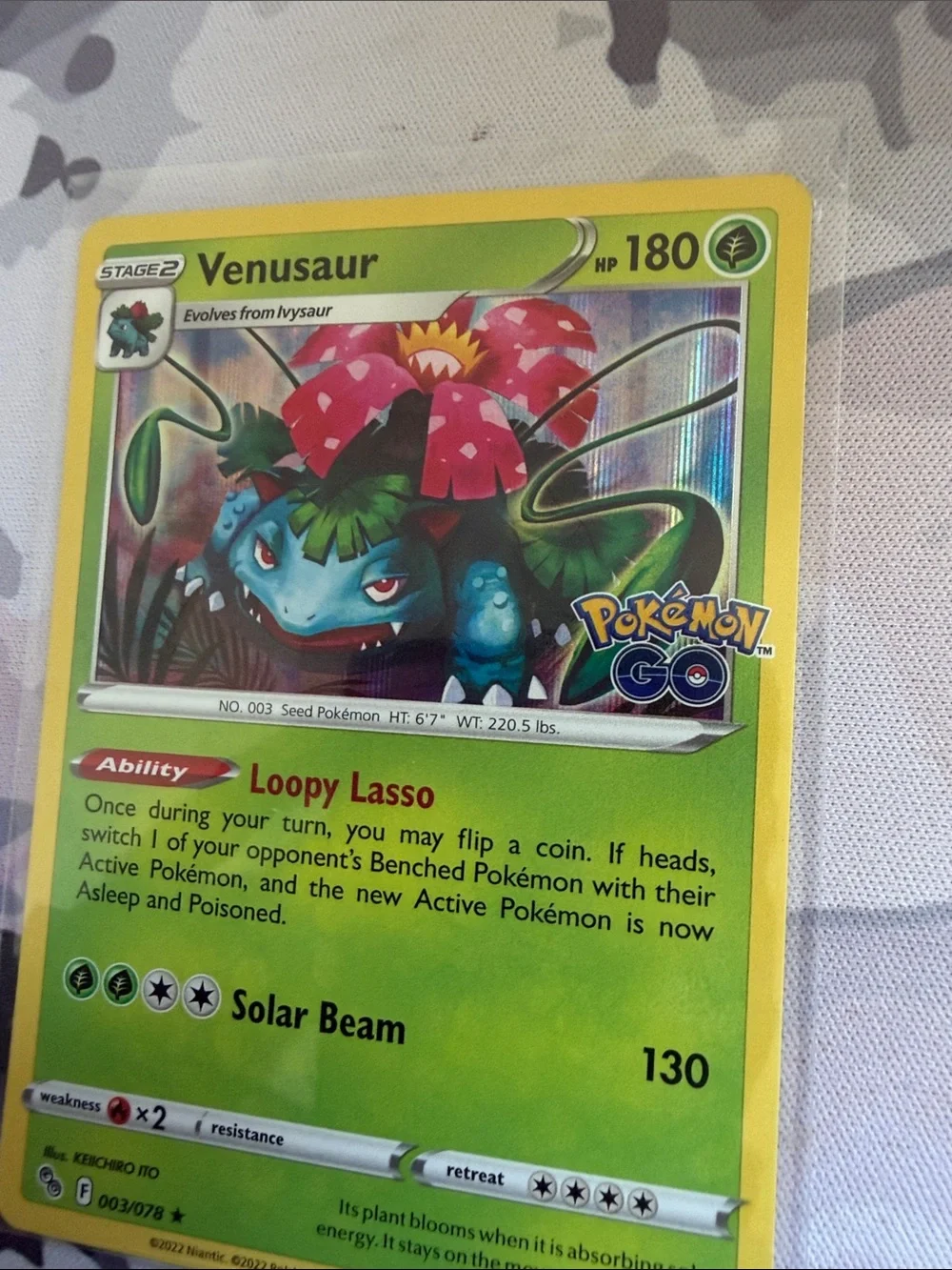Bulbasaur & Venusaur Pokémon Evolution Reverse Holo Card Lot 🌱 | 2 Cards ✨5/$25